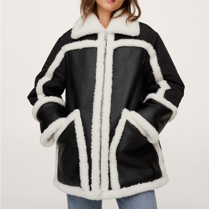 Mango Shearling Jacket